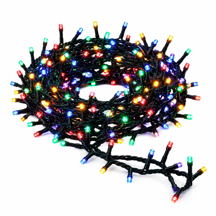 Clúster de 1000 Luces LED Multicolor - 18 metros