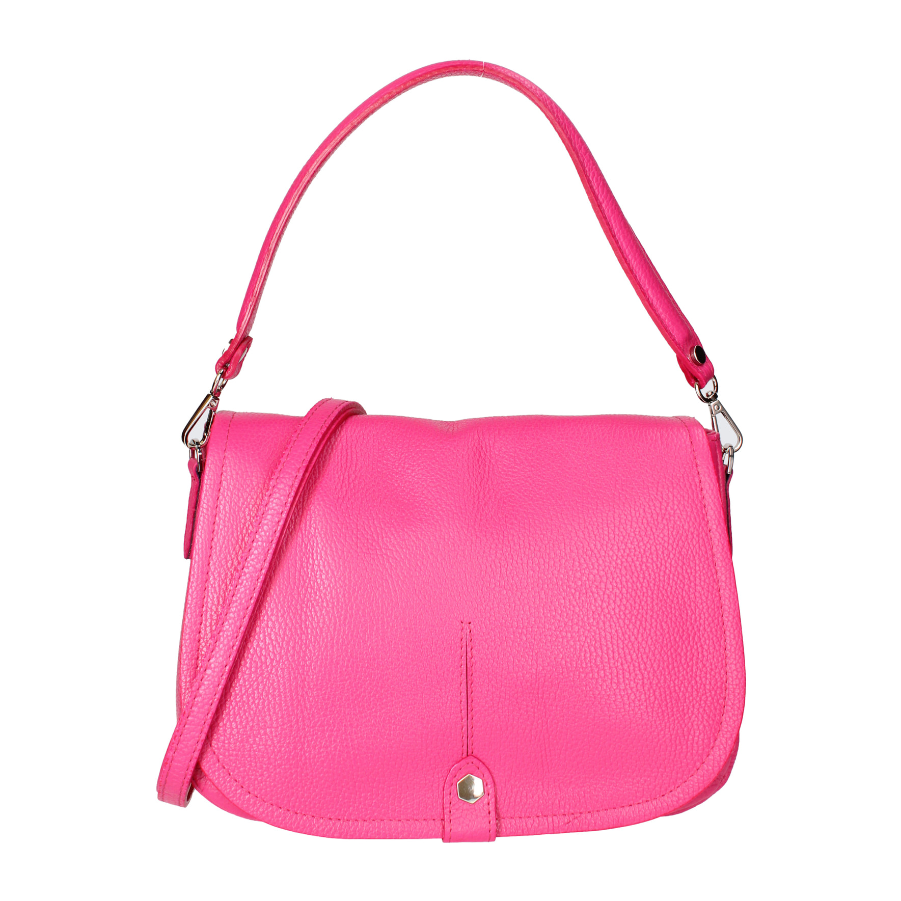 Borsa a spalla Sabina da donna In Vera pelle Made in Italy 29x20x11 cm