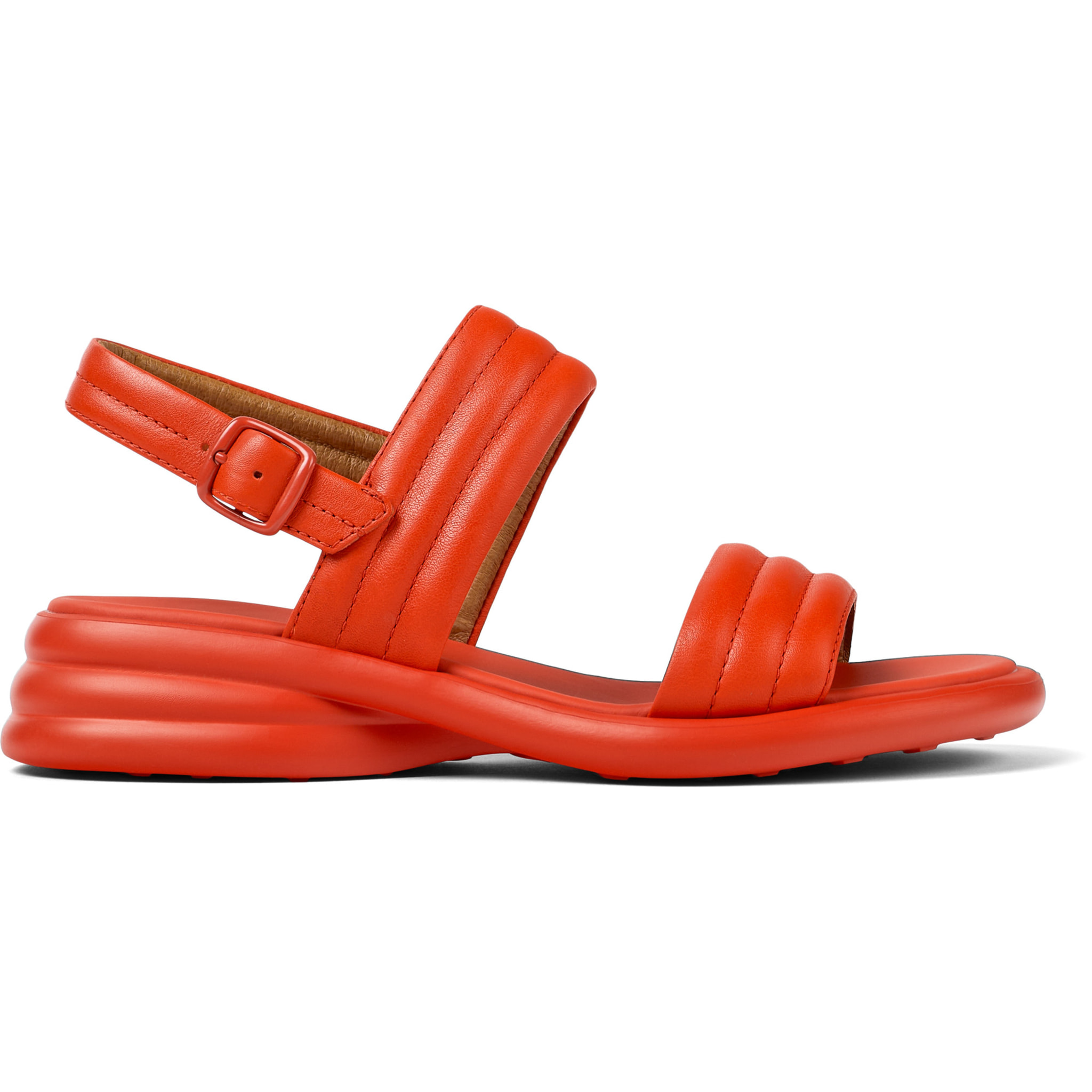 Sandalias - CAMPER Spiro - Rojo - Cuero liso