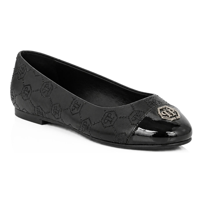 PHILIPP PLEIN Ballerine MONOGRAM