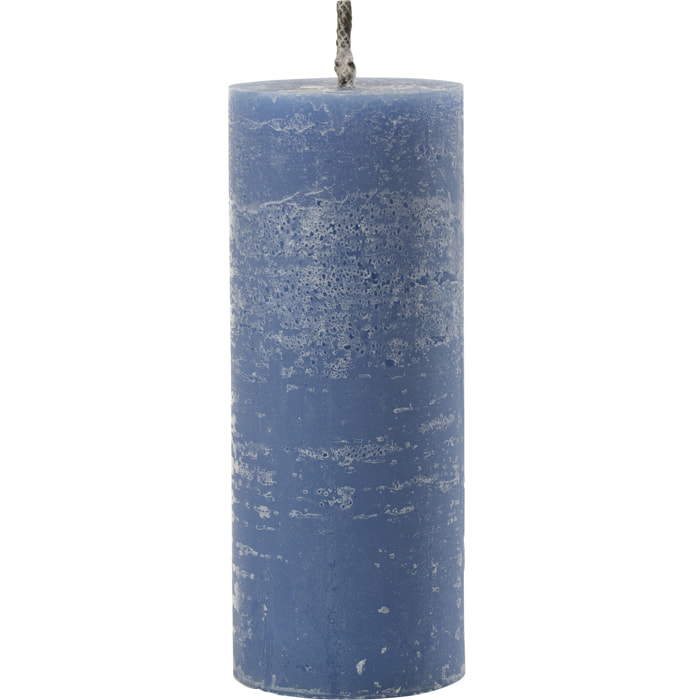 J-Line bougie Exterieure Pilier - bleu - large - 45H