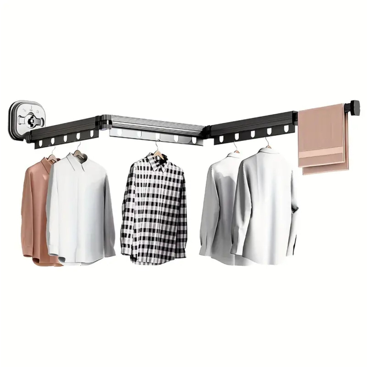 Séchoir à linge mural PYTHON 125cm