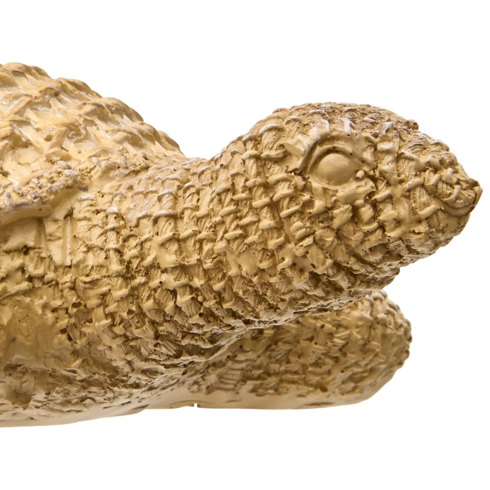 Statuette tortue Ocea 24x18x7cm beige