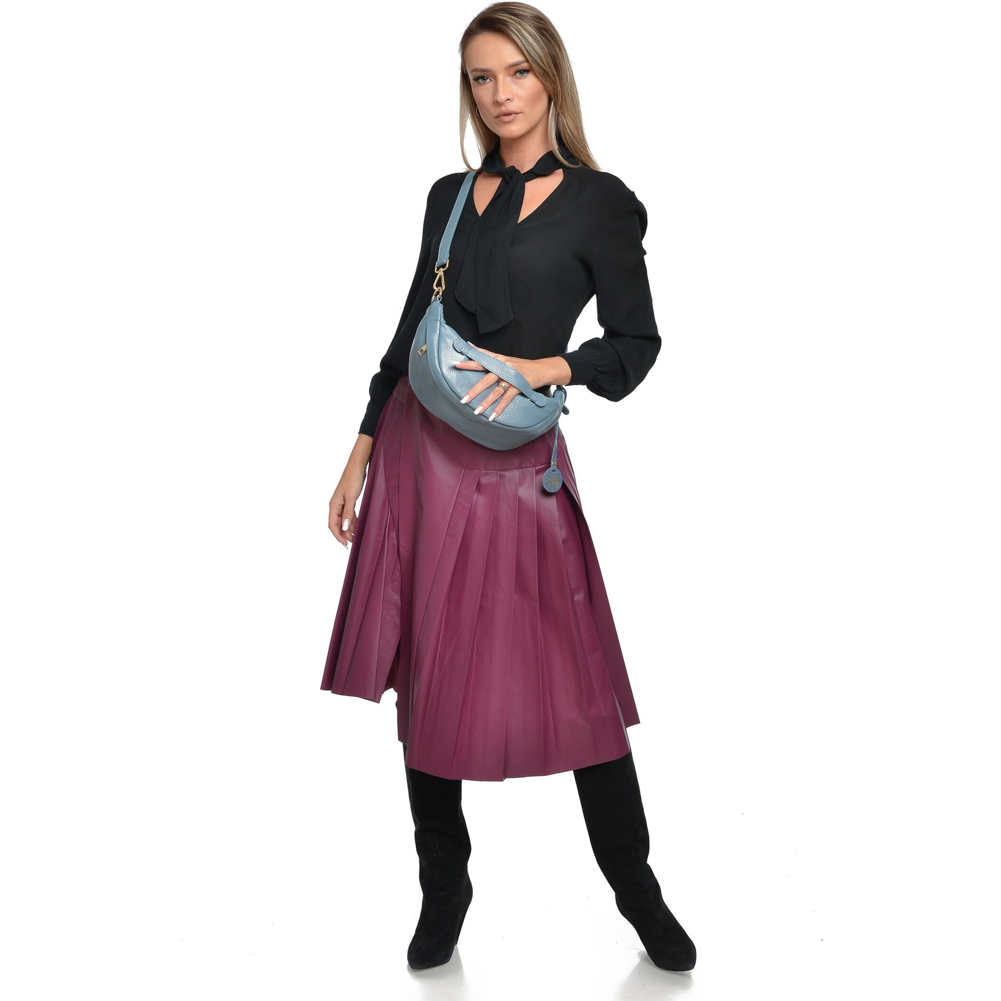 Porta-documenti Roberta M Blu