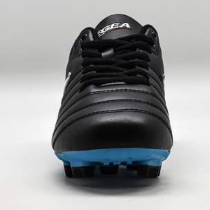 Scarpa DOKO calcio nero azzurro
