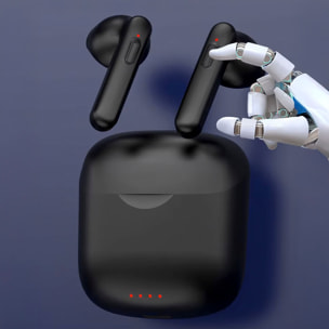 Cuffie TWS Tune J220 Bluetooth 5.3. Pulsanti di controllo.