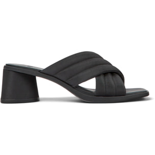 Sandalias - CAMPER Kiara - Negro - Textil técnico (poliéster reciclado)