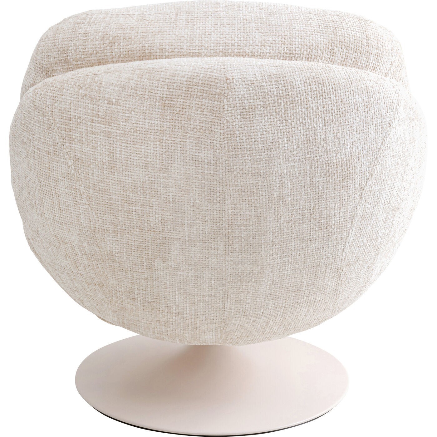 Fauteuil pivotant Cosy beige Kare Design