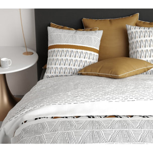 Parure housse de couette coton Louxor