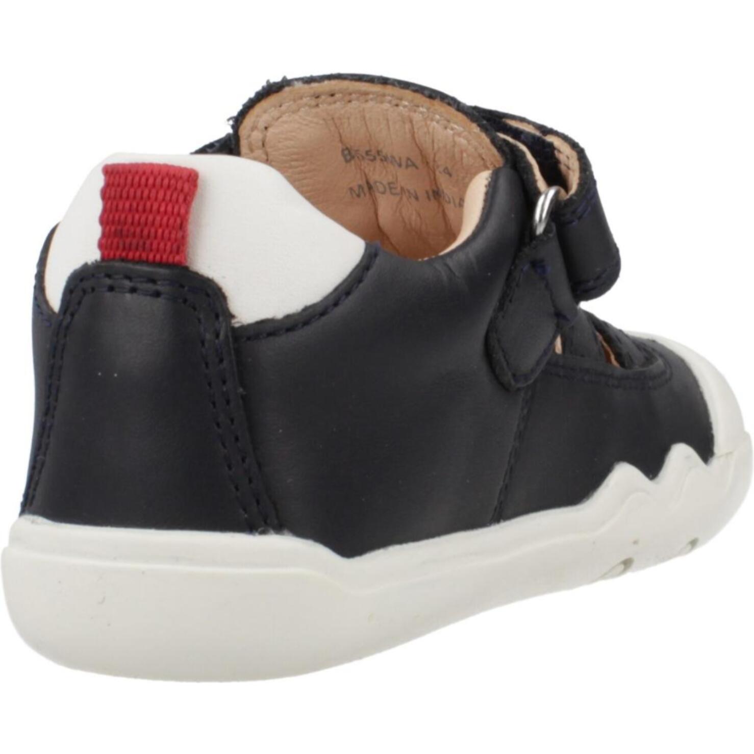 Sandalias Niño de la marca GEOX  modelo B STEPPIEUP BOY NEGRO