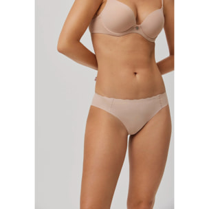 Mini slip laser beige