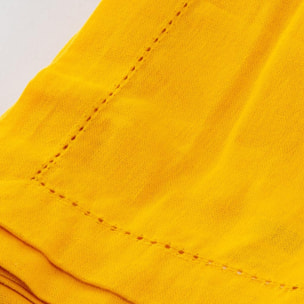 Tovaglia ajour in cotone - SENAPE