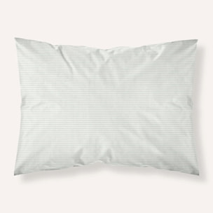 Taie d'oreiller en jacquard Jávea pequeña Gris Clair