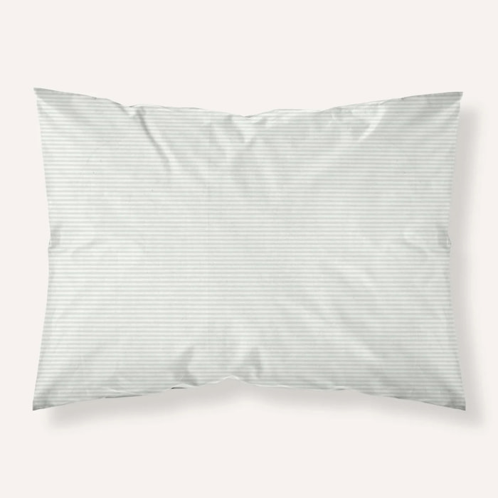 Taie d'oreiller en jacquard Jávea pequeña Gris Clair