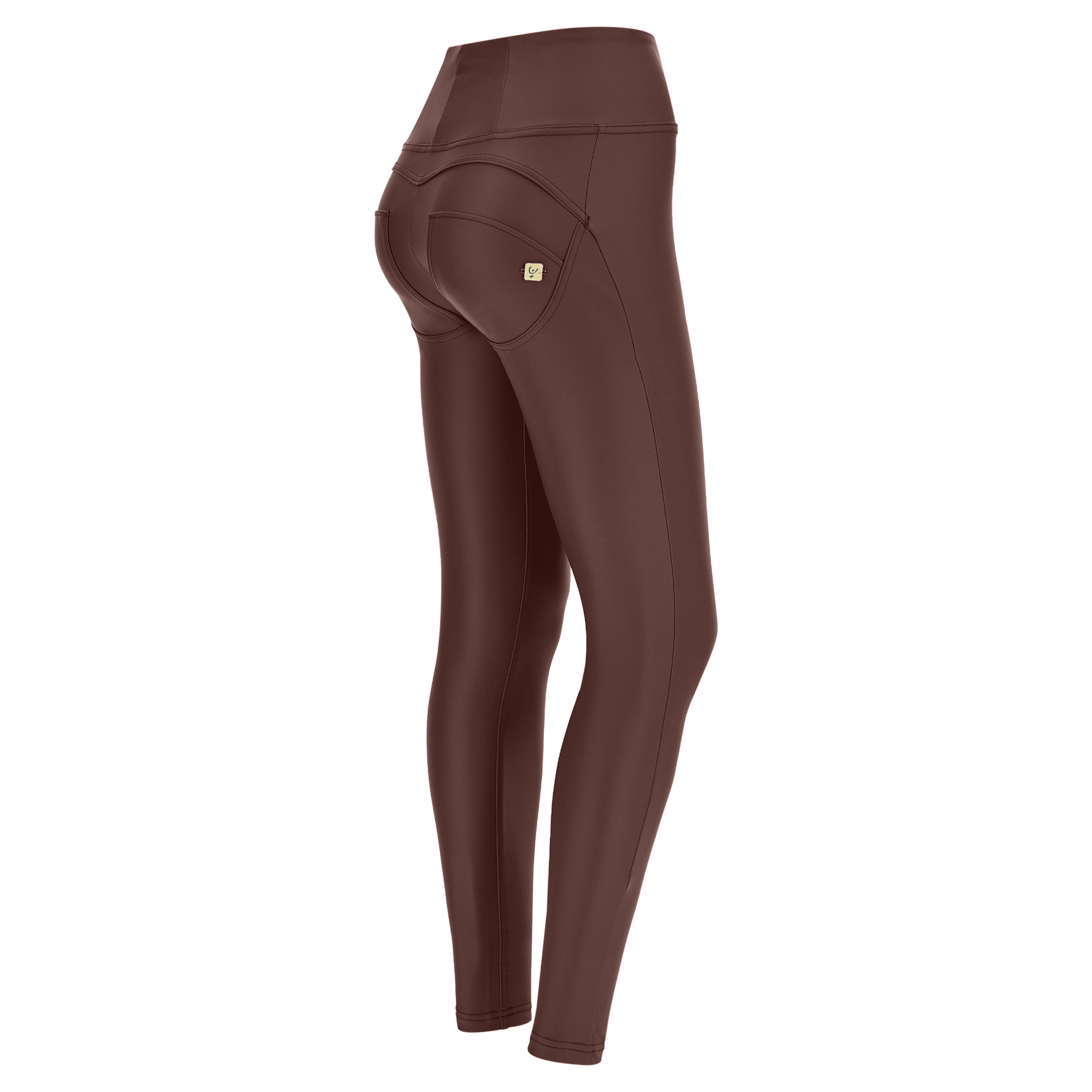 Pantaloni push up WR.UP® vita alta superskinny similpelle