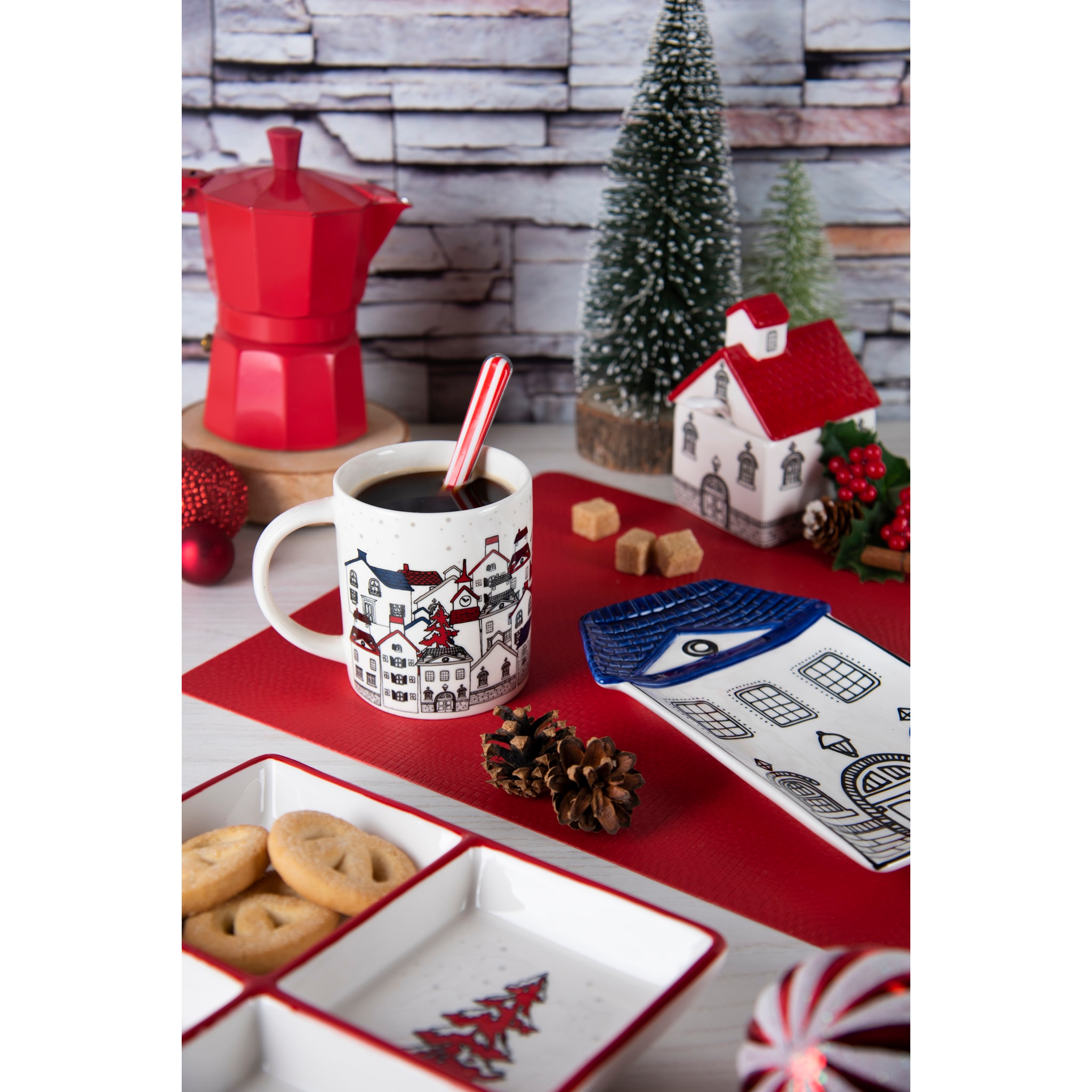 Piatto a Servire Excelsa - Innsbruck, Ceramica Bianca