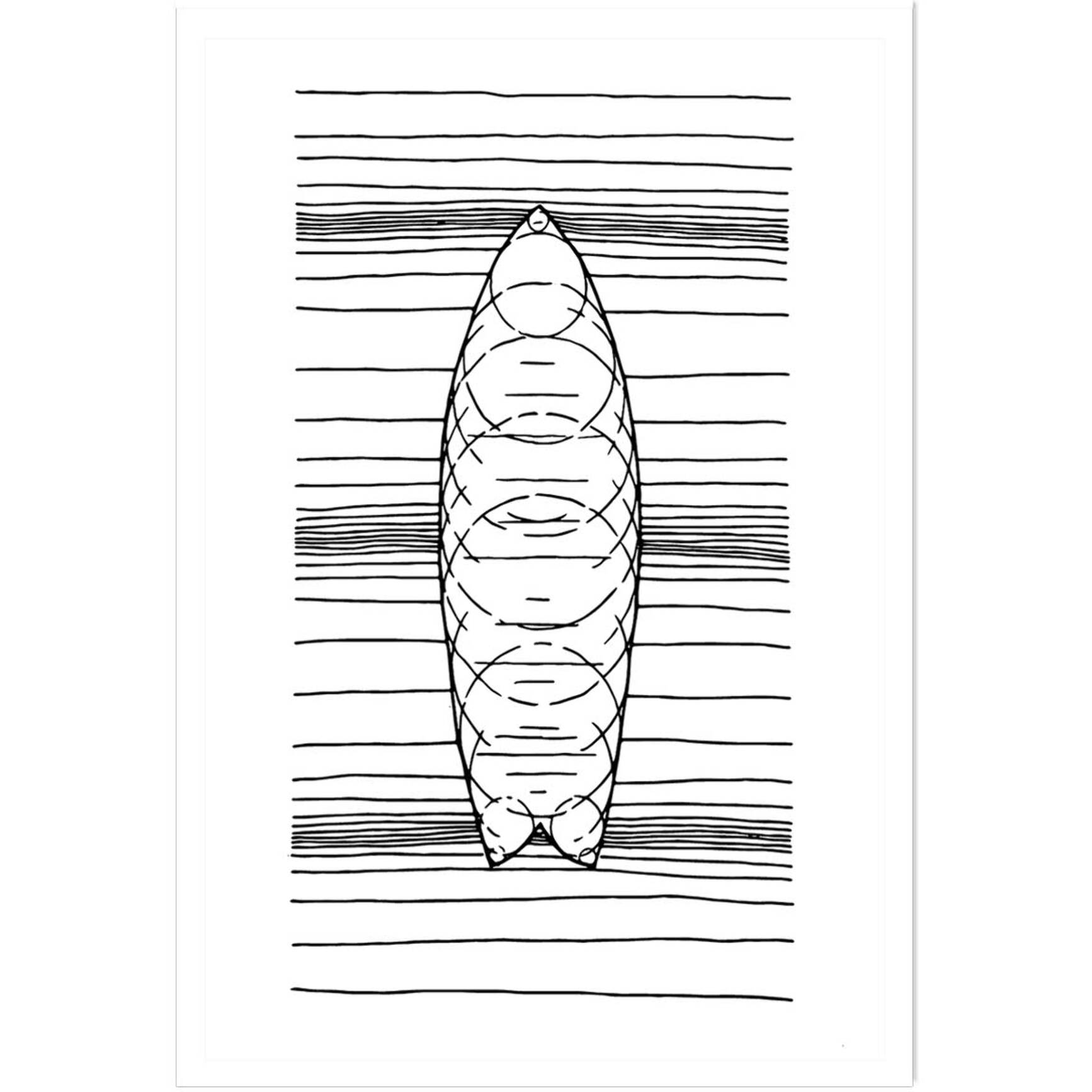 Poster surf géo Affiche seule