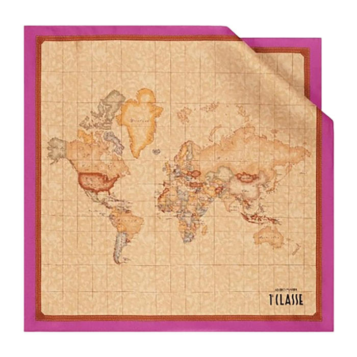 Alviero Martini 1a Classe Foulard Donna Geo - Ciclamino