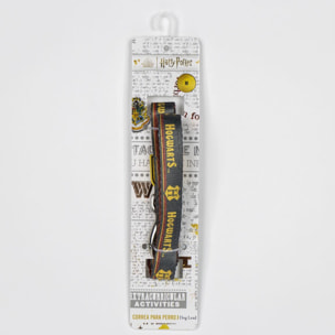 Correa para perros m diseño harry potter gryffindor