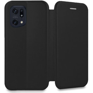 Etui IBROZ Oppo Find X5 Pro Etui Cuir Noir