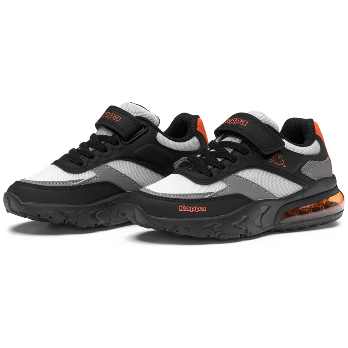 Kappa - Sneakers Bambino/a Grigio - Logo Saigon Ev Kid