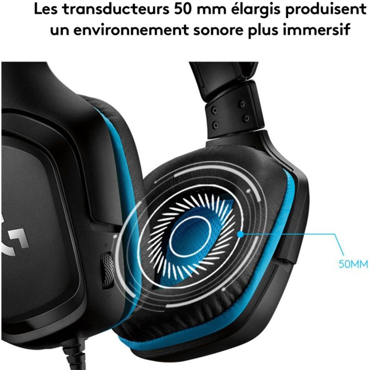 Casque gamer LOGITECH G432