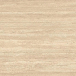 TAVOLO FISSO PRISMA TRAVERTINO - GRIGIO CARBONE, BOTTE BORDO INCLINATO, GRES TRAVERTINO BEIGE
