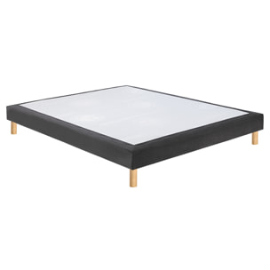 Ensemble SMART NIGHT 2 places|Matelas H 23 cm avec sommier medium|confort enveloppant
