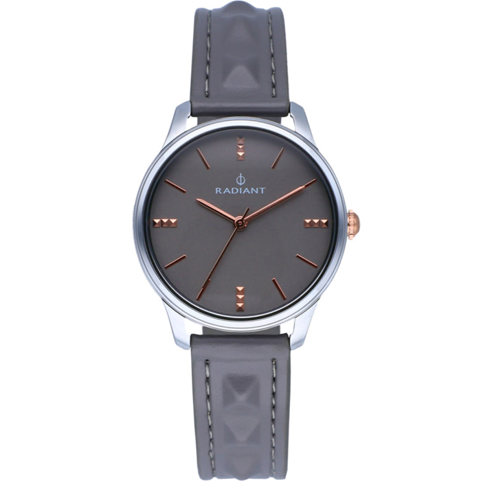 Reloj Radiant RA520602 Mujer Analogico Cuarzo con Correa de Piel sintetica