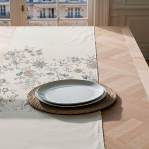 Chemin de table DEVA NATURALE - aspect textile