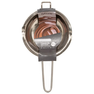 Casserole à bain marie inox 14cm