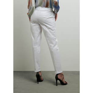 PANTALONE BIANCO CONBIPEL