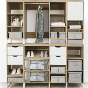 Rangement tiroirs Gris clair Orga