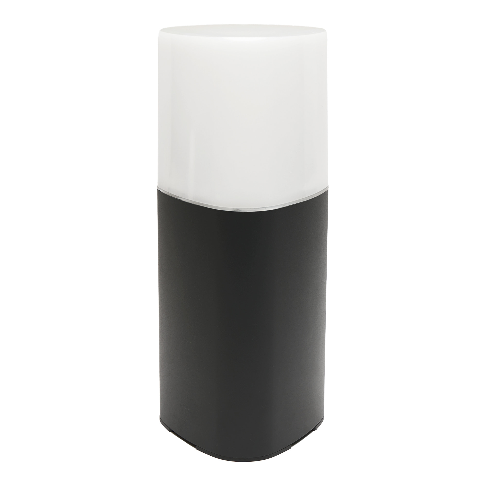 Forlight Baliza Exterior IP44 Mandela 300mm E27 15W - Iluminación Cálida y Segura para Jardines y Caminos, Diseño Aluminio Gris Urbano, Compatible con LED, Resistente a Impactos y Salpicaduras
