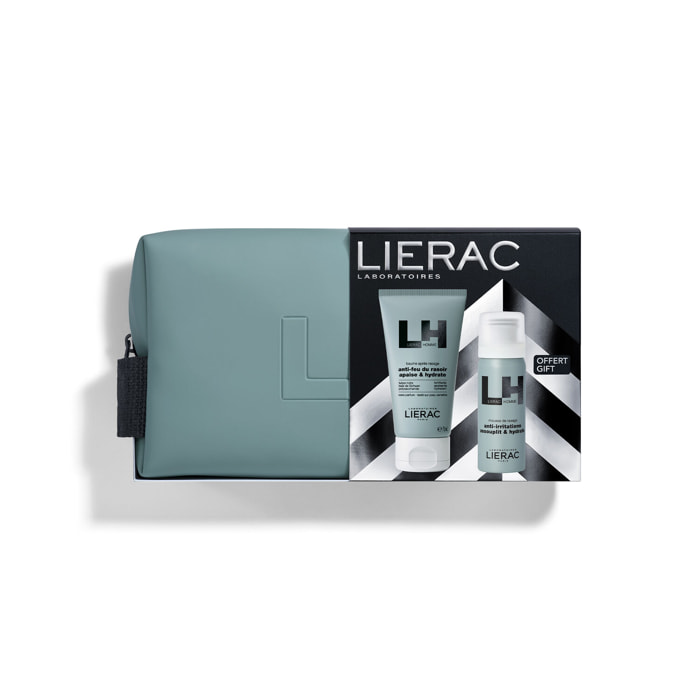 Lierac Homme - Coffret Baume Après-rasage 75ml + Mousse de Rasage 50 ml
