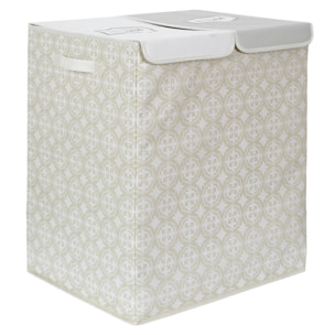 Panier A Linge Double 50x41x57cm