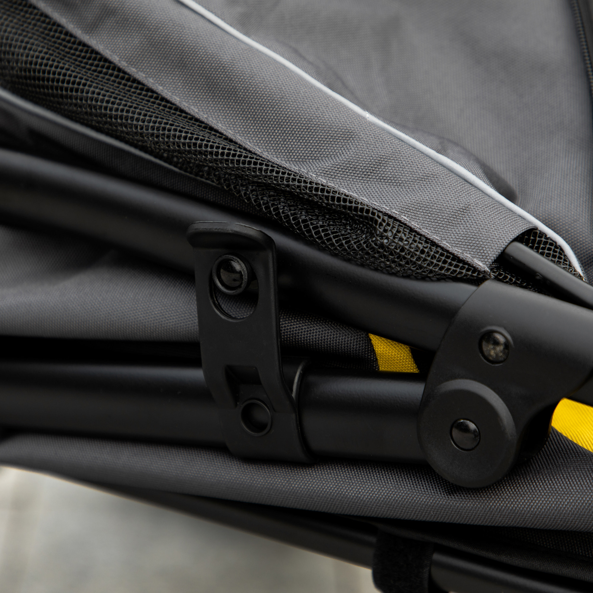 PawHut Passeggino Pieghevole per Cani di Taglia Media in Acciaio e Tessuto Oxford con Ingressi a Cerniera e Finestre a Rete, 112x65x100 cm