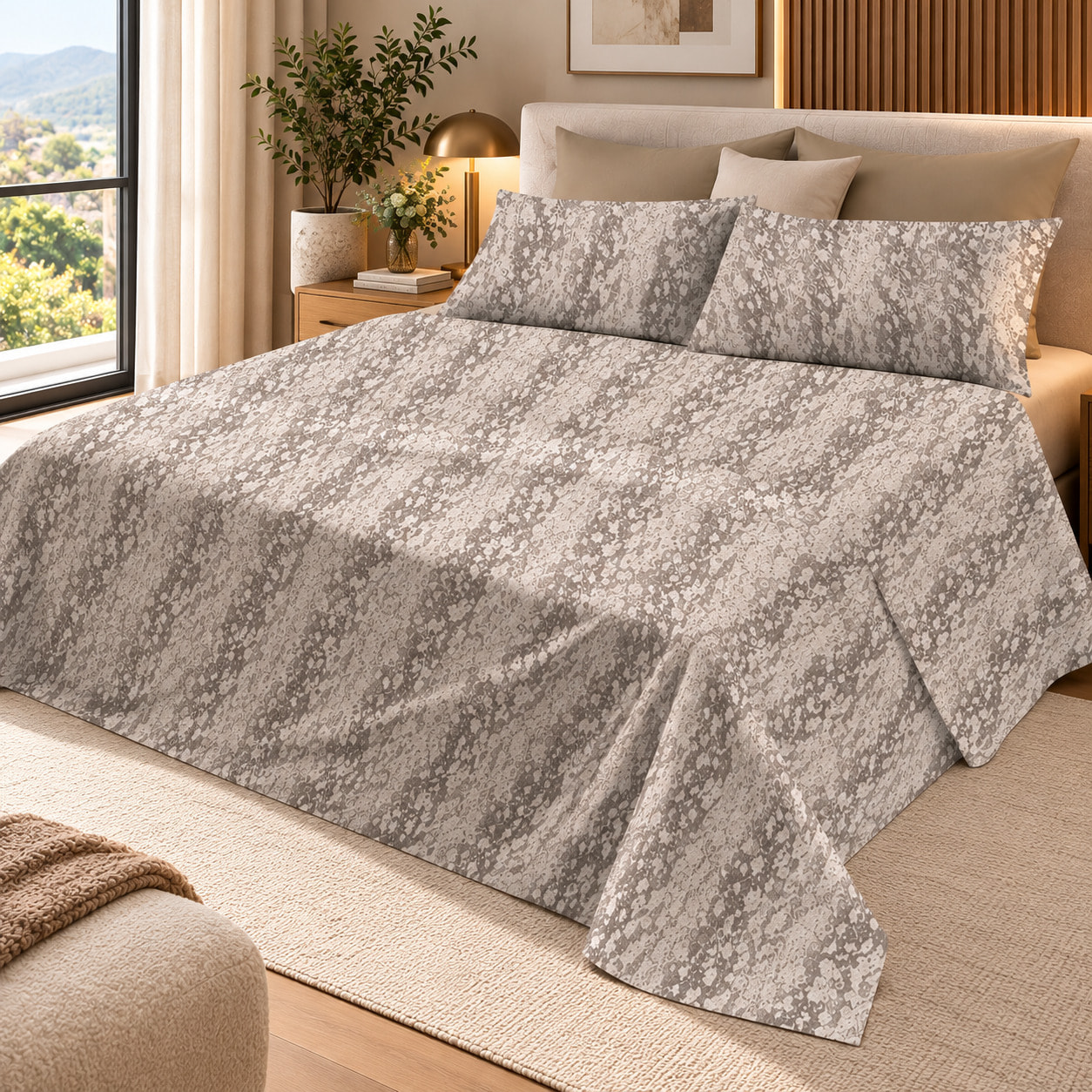 LAURA BIAGIOTTI Completo Letto Claire in Percalle