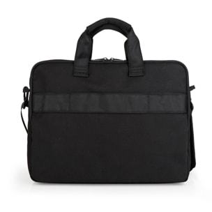 Maletín Gabol Intro material reciclado con 3 compartimentos