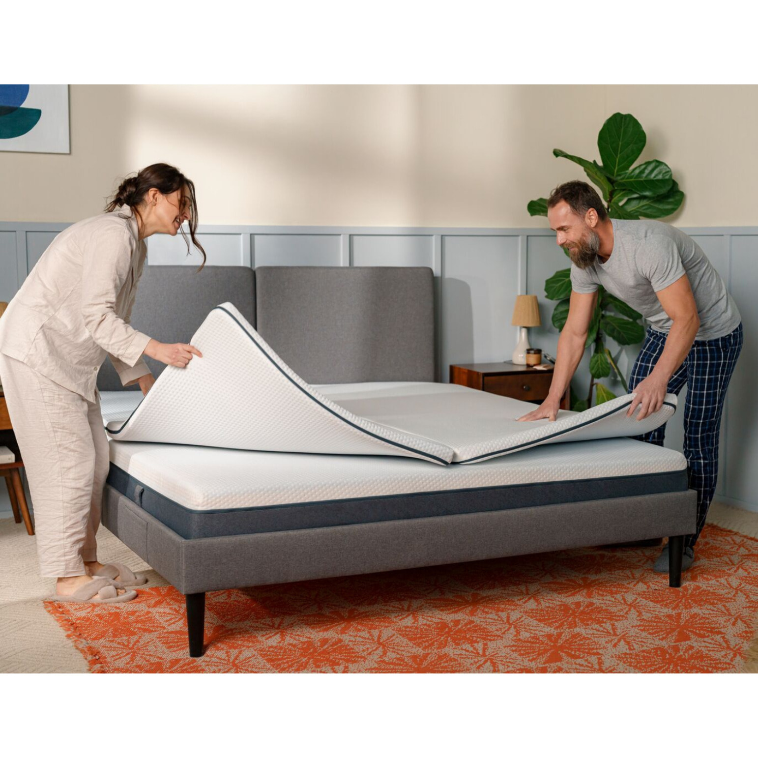 Topper Original Reversible | Espuma | 6 cm