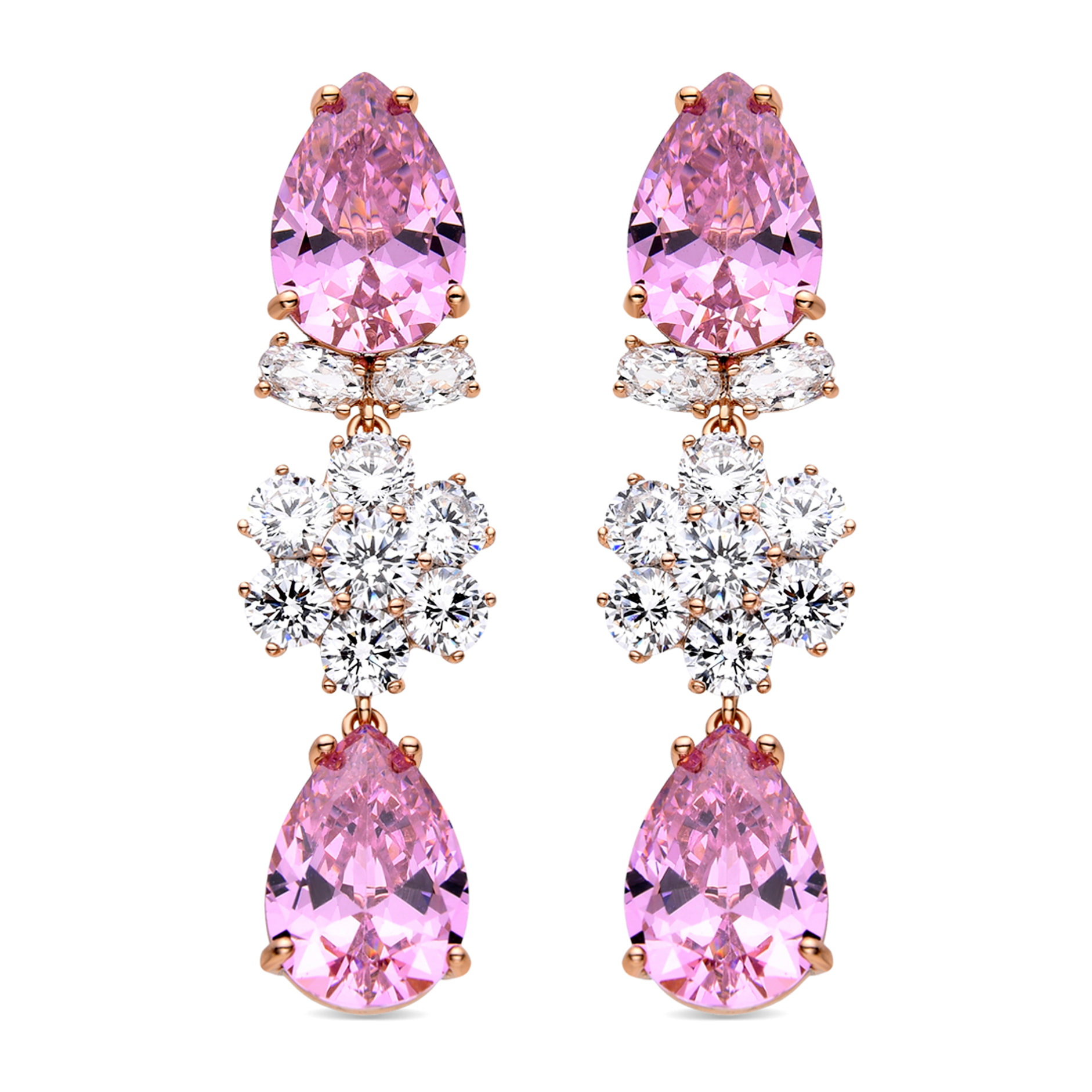 Pendientes Lux by Lux acabados en oro 18k