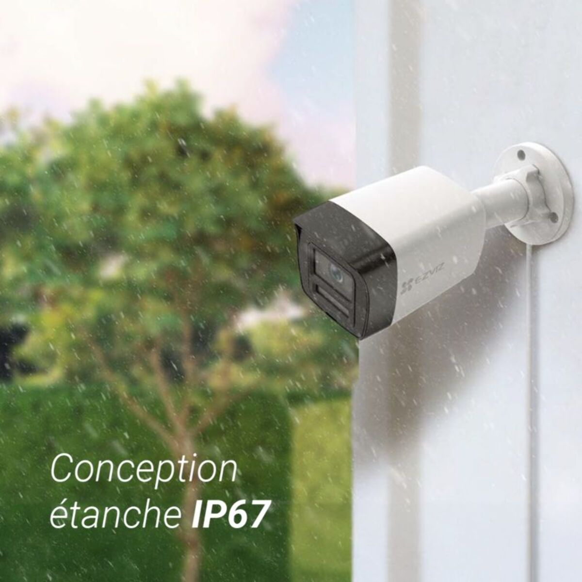 Caméra de surveillance EZVIZ H3K 4K PoE