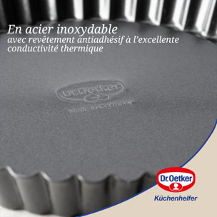 Moule à tarte renversée 22 cm Dr.Oetker Tradition