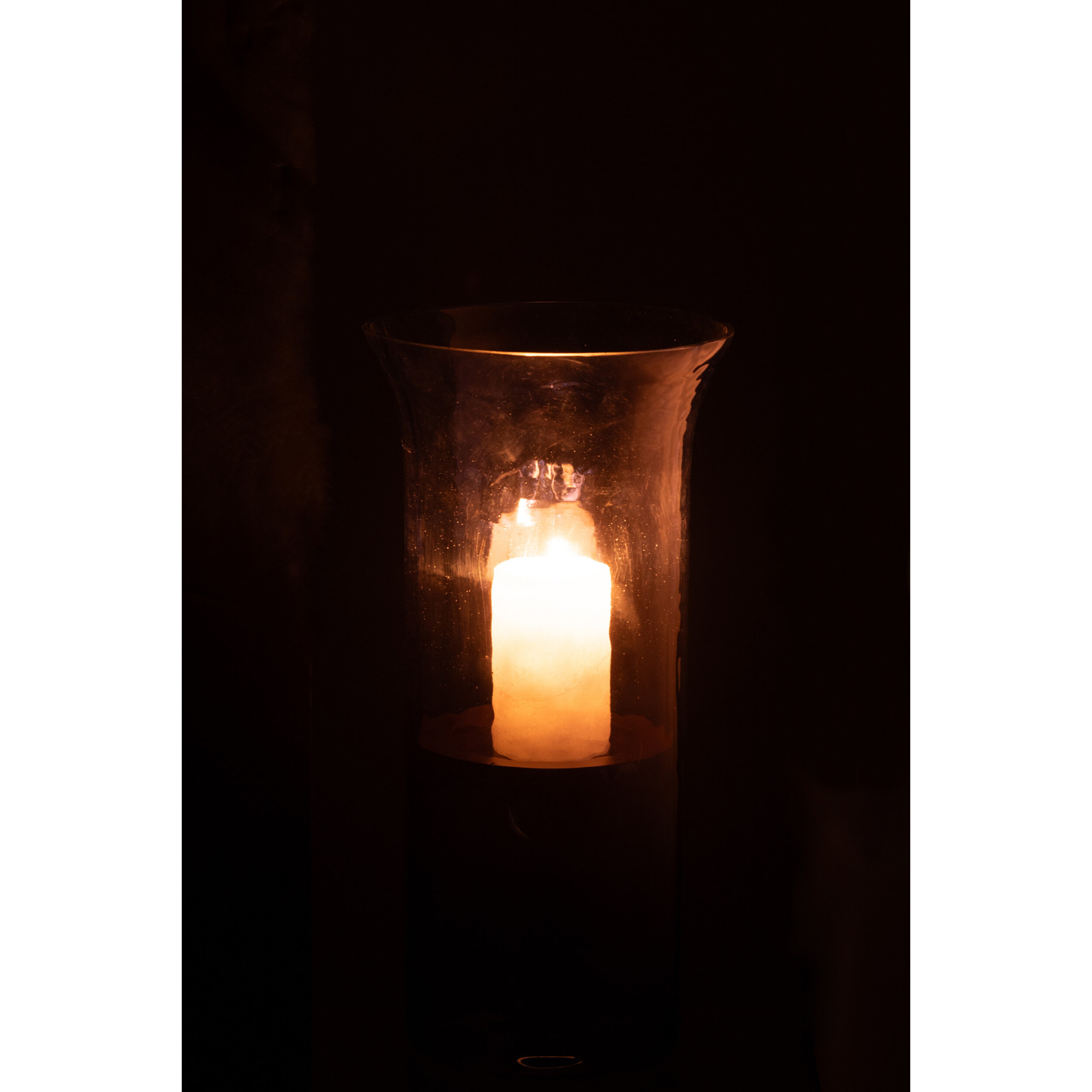 J-Line photophore Tarifa Smal - verre - bleu - medium