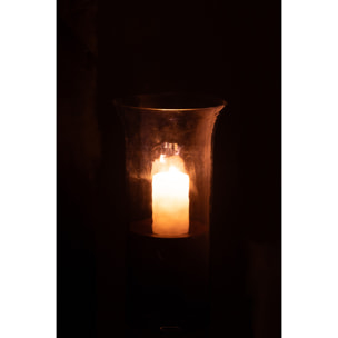 J-Line photophore Tarifa Smal - verre - bleu - medium