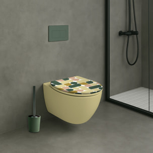Abattant wc MDF JOYCE - Charnières Inox MSV