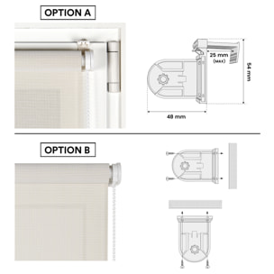 Enrollable CLIP&FIX SCREEN Lino