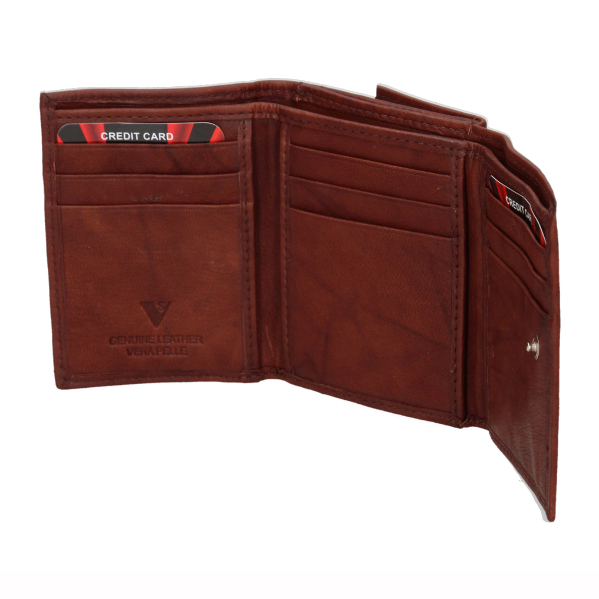 Portafoglio  da donna ecopelle Prodotto Vegano 12x10x3 cm