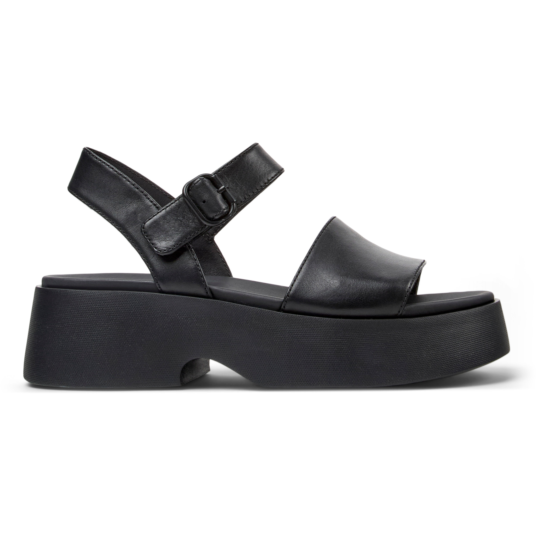 Sandalias - CAMPER Tasha - Negro - Cuero liso