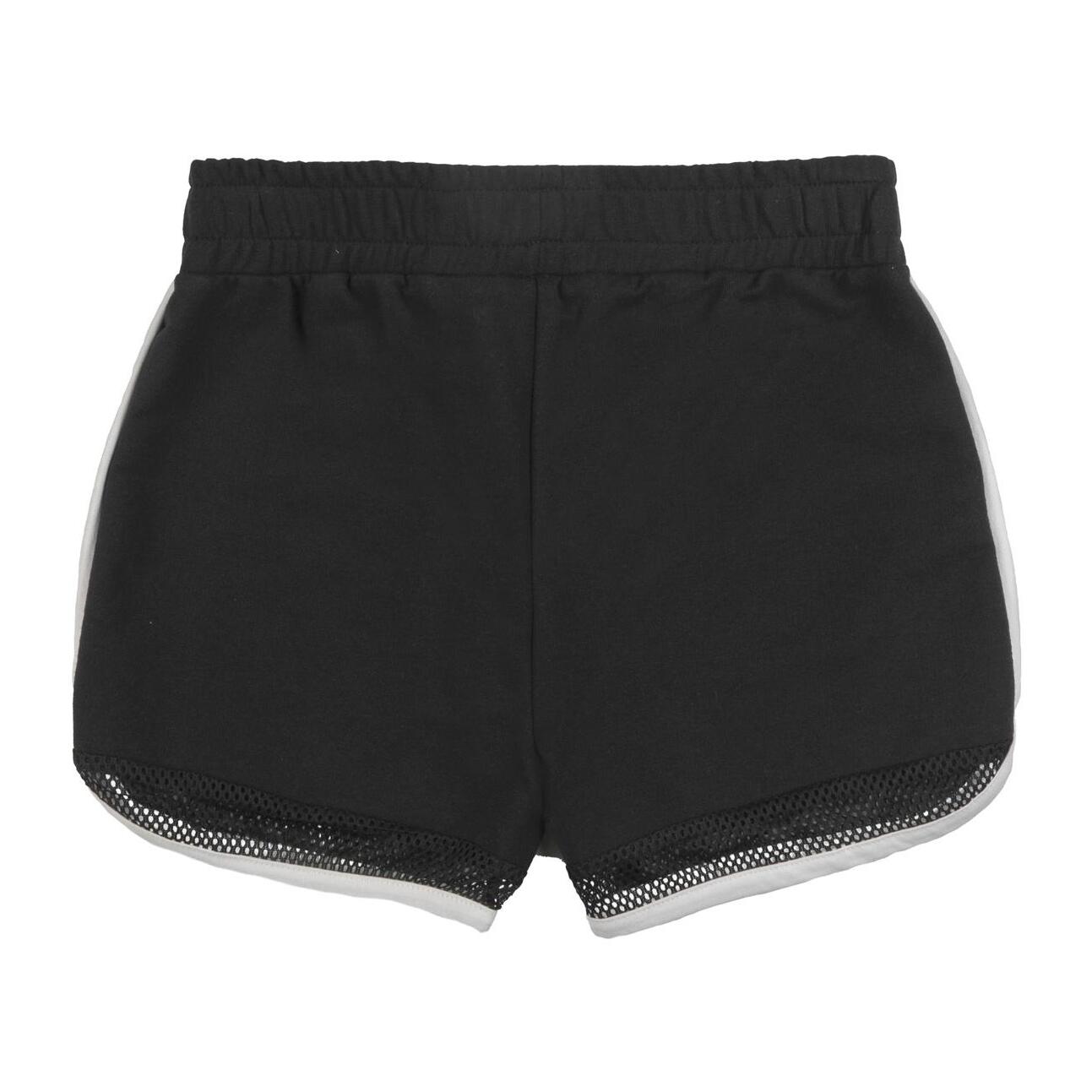 Pantaloncino bambina Leone 1947 Apparel in mesh spugna. Leggero e comodo.